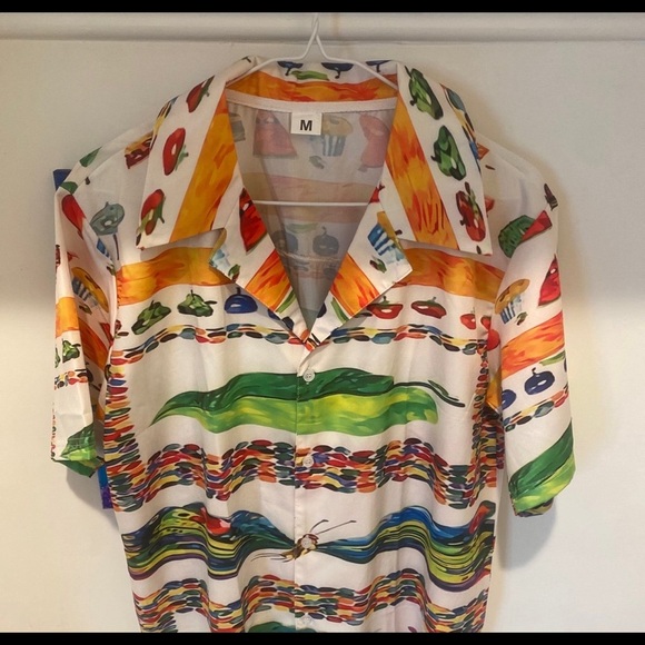 The Very Hungry Caterpillar button down shirt - Picture 3 of 10